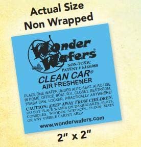 Wonder Wafers 250ct Coconut Croconut Air Fresheners Air Fresheners ใช้มืออาชีพ