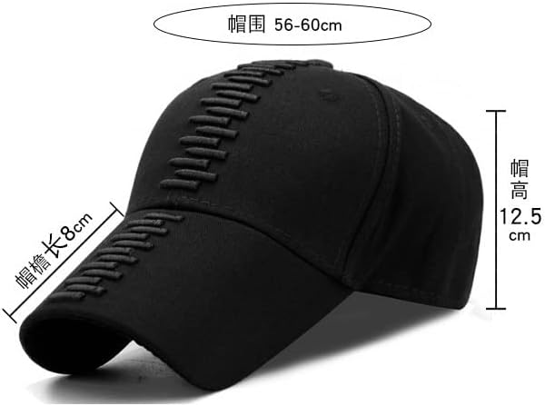 กระสุนหมวกเบสบอลผ้าฝ้ายของผู้ชาย N/A หมวกปักคู่หมวกสปอร์ตหมวกกีฬาที่ปรับขนาดได้