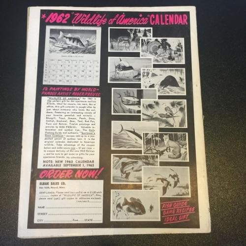 Mickey Mantle ที่สวยงามลงนามในปี 1962 นิตยสาร Sports กับ Roger Maris PSA DNA CoA - นิตยสาร MLB ลายเซ็นต์