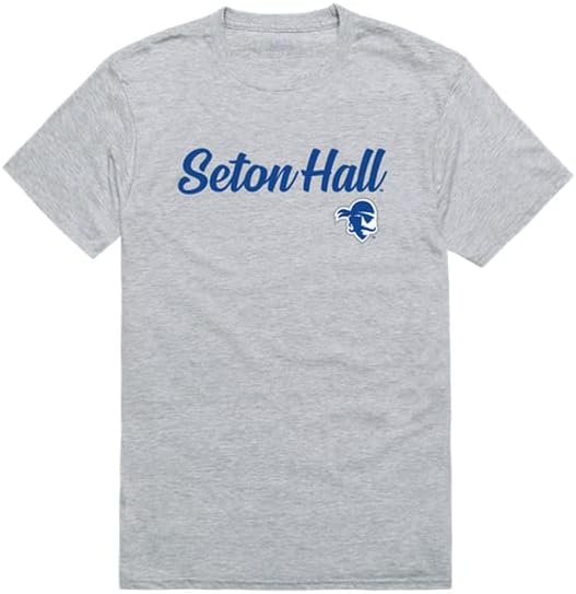 W Republic Seton Hall University Hall Pirates Script Tee T-Shirt